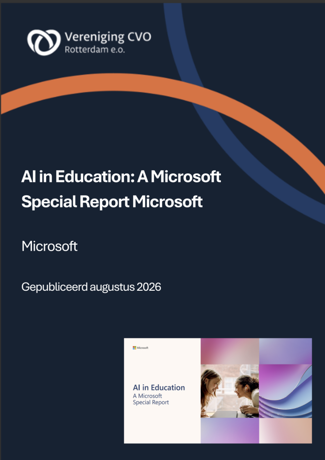 AI in education, a Microsoft Special Report augustus 2026