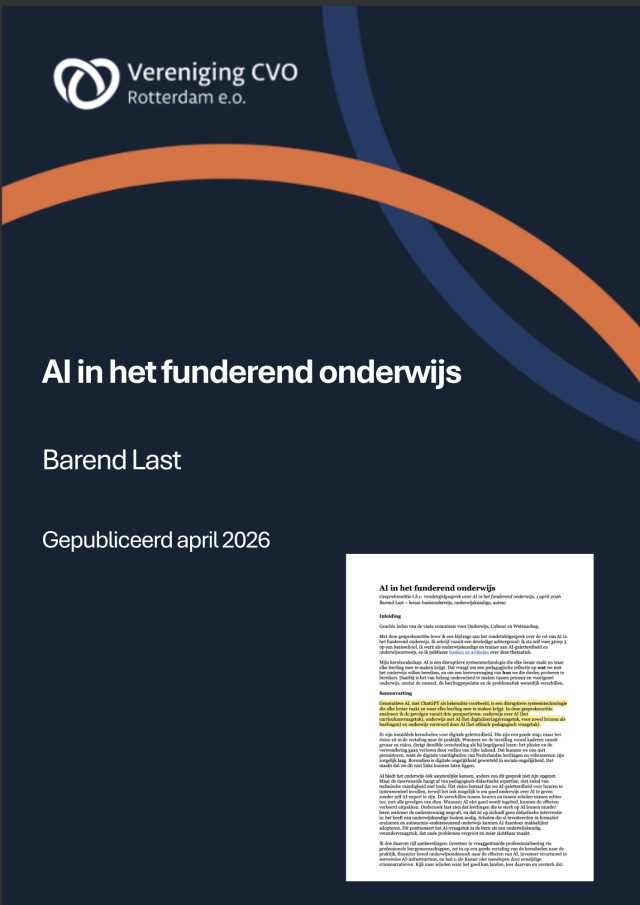 Postion paper Barend Last april2026